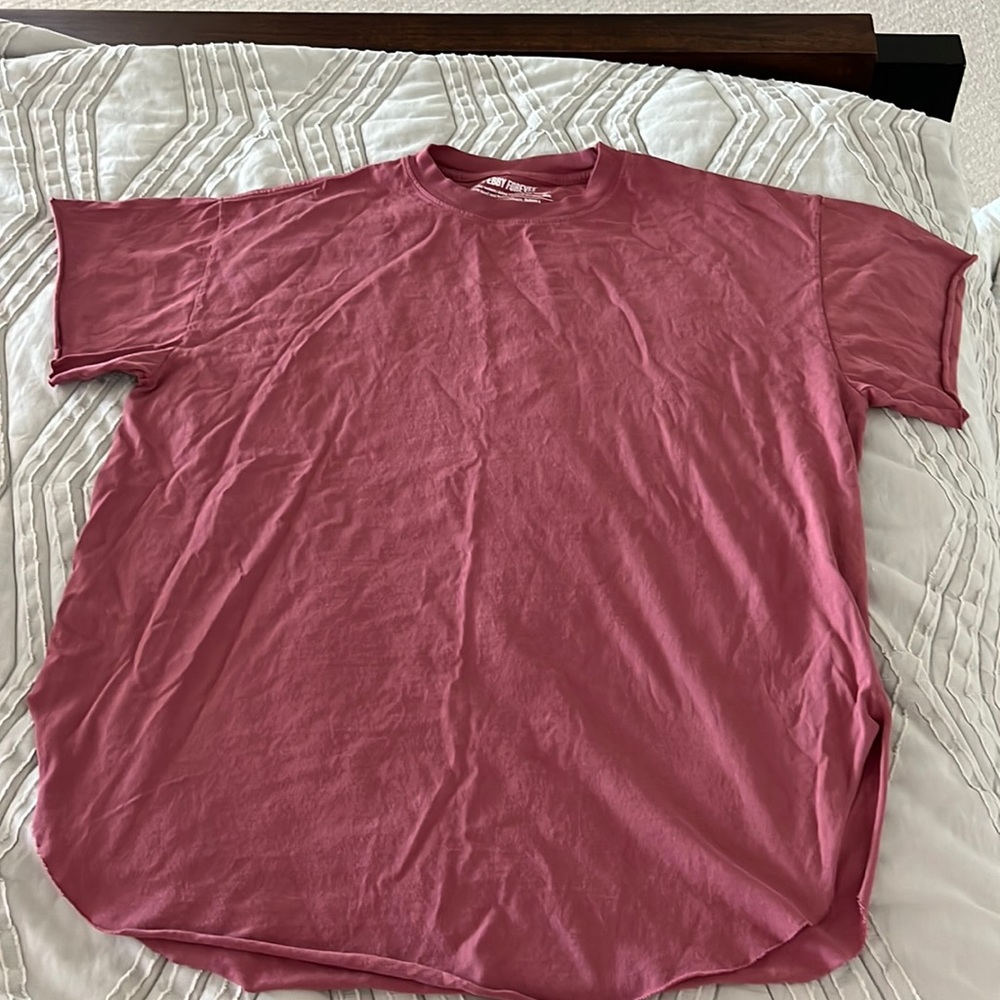 Pebee Forevee Basics Side Slit T